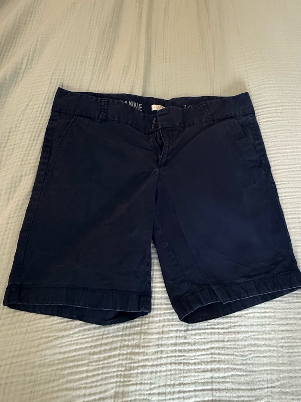 J. Crew Women’s Navy Chino Shorts- Like New